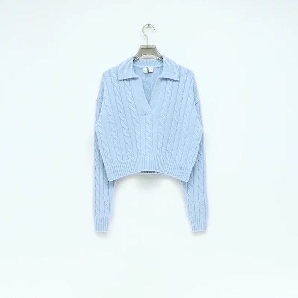 Sunday Best Sweaters - Sunday Best Lottie Merino polo sweater